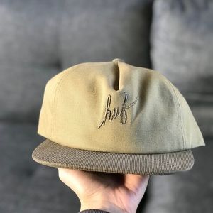(NEW) HUF Khaki SnapBack Hat